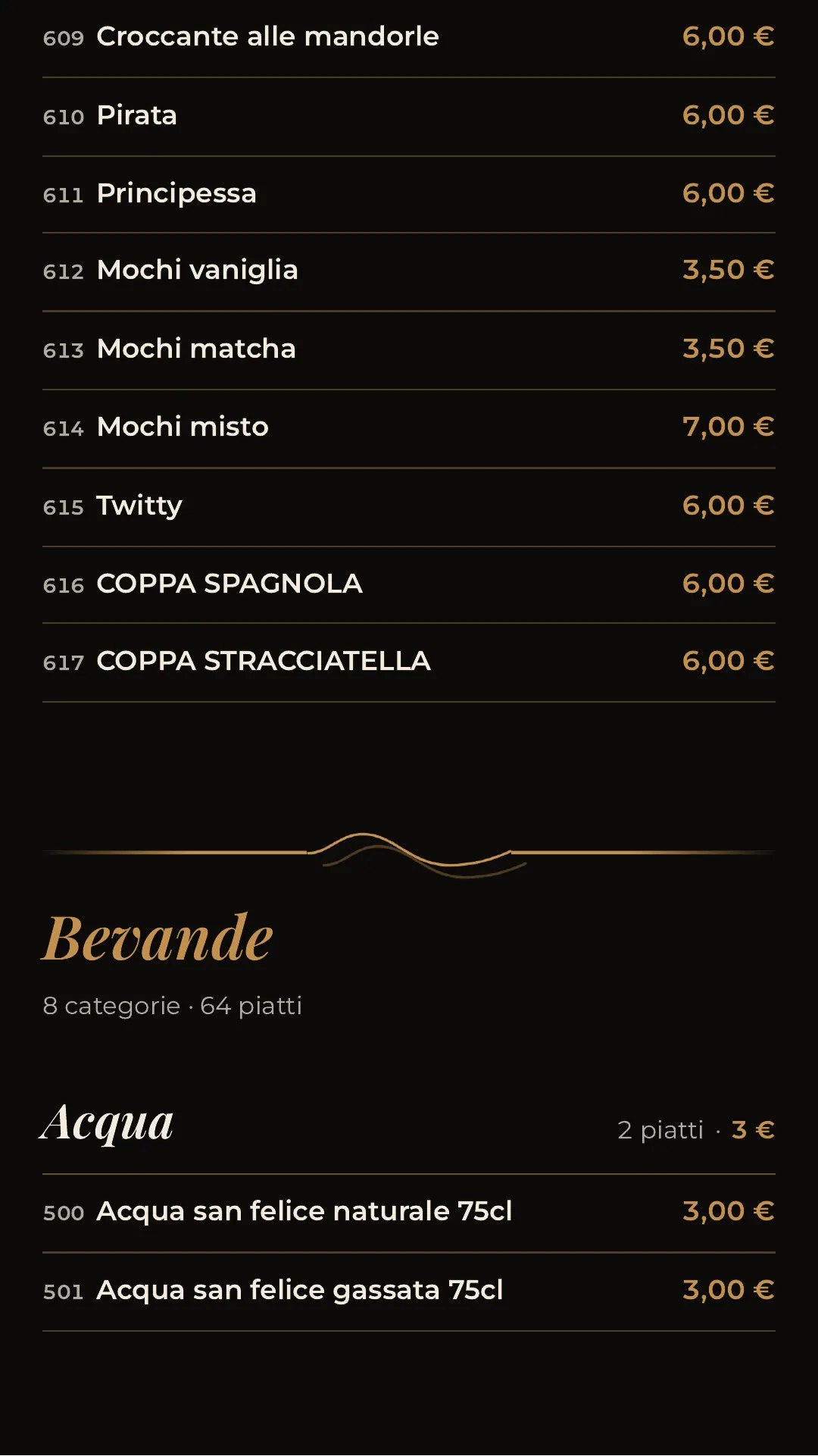 Menù completo, pagina 26 di 32