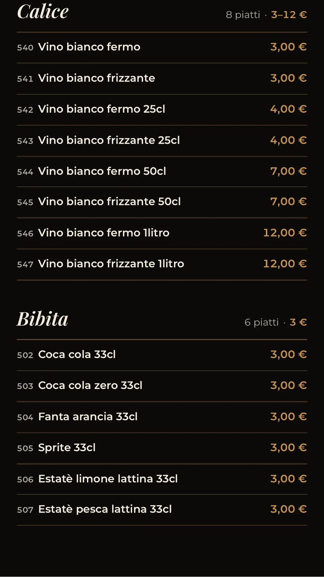 Menù completo, pagina 27 di 32