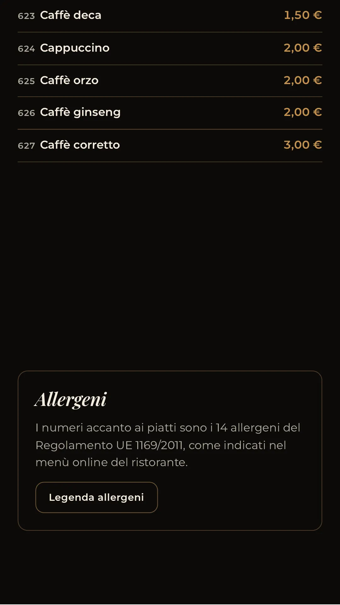 Menù completo, pagina 31 di 32